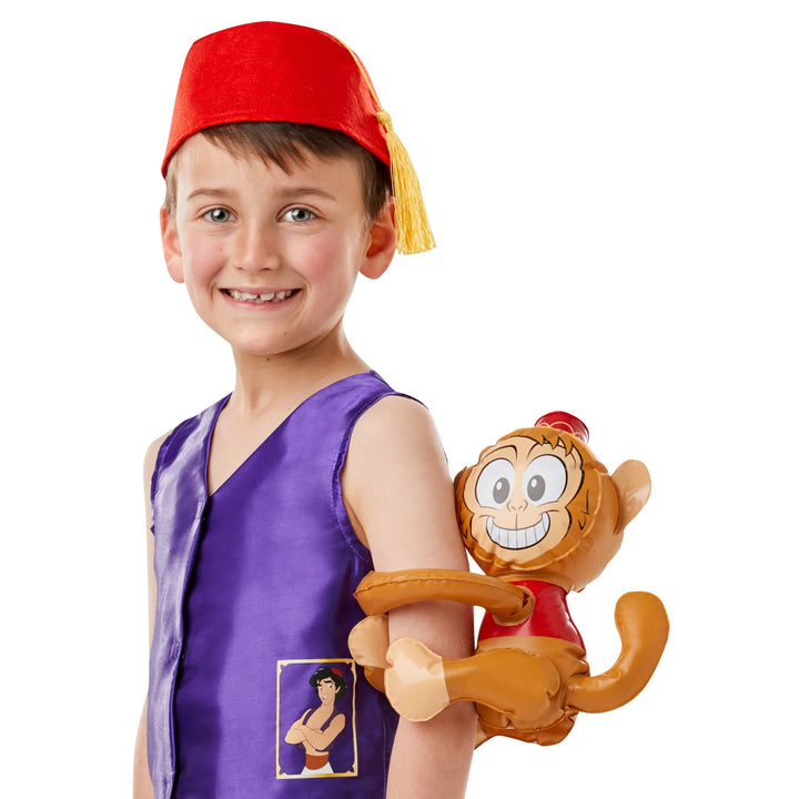 Colorful and detailed Aladdin costume for kids with vest and pants