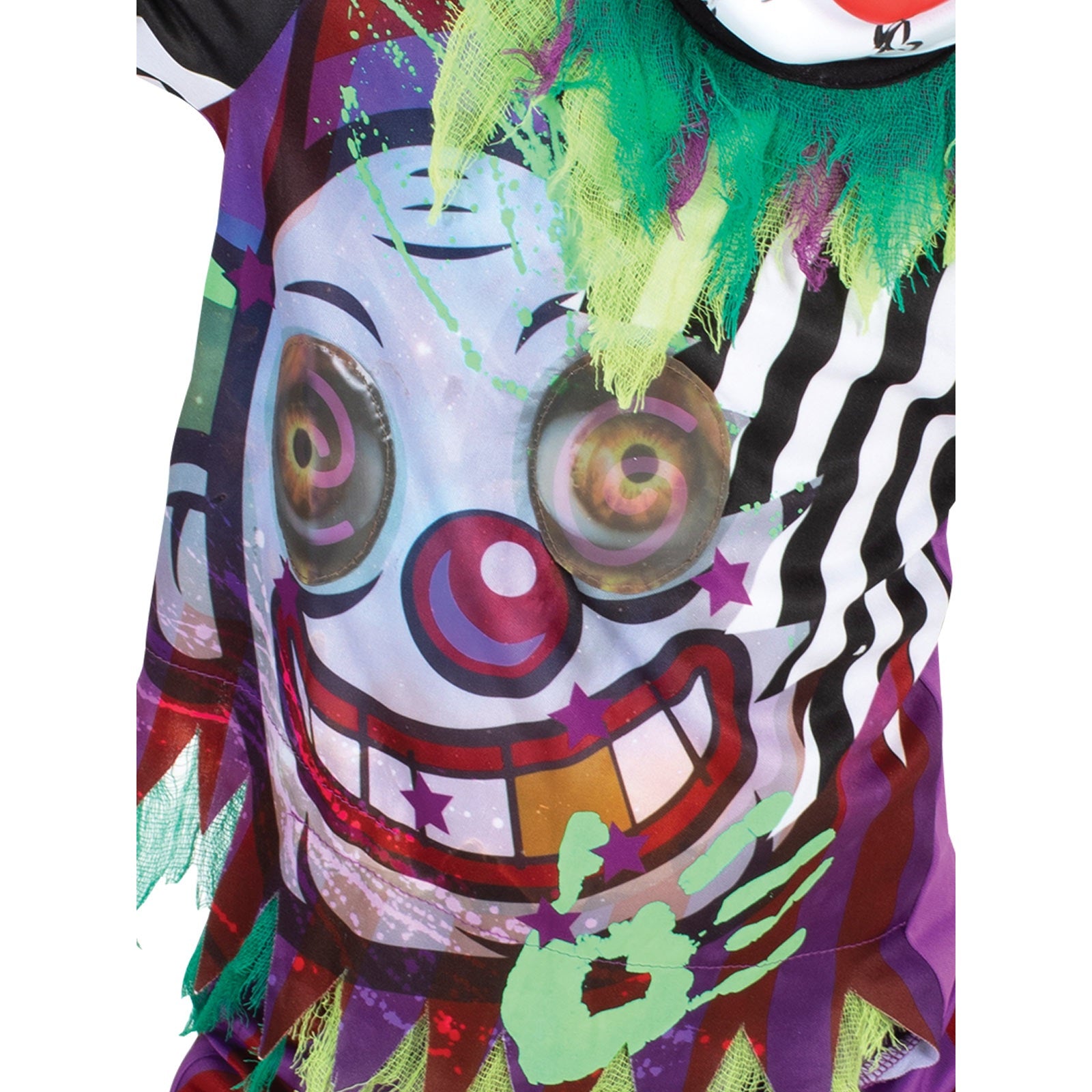 Scary Clown Lenticular Costume, Child