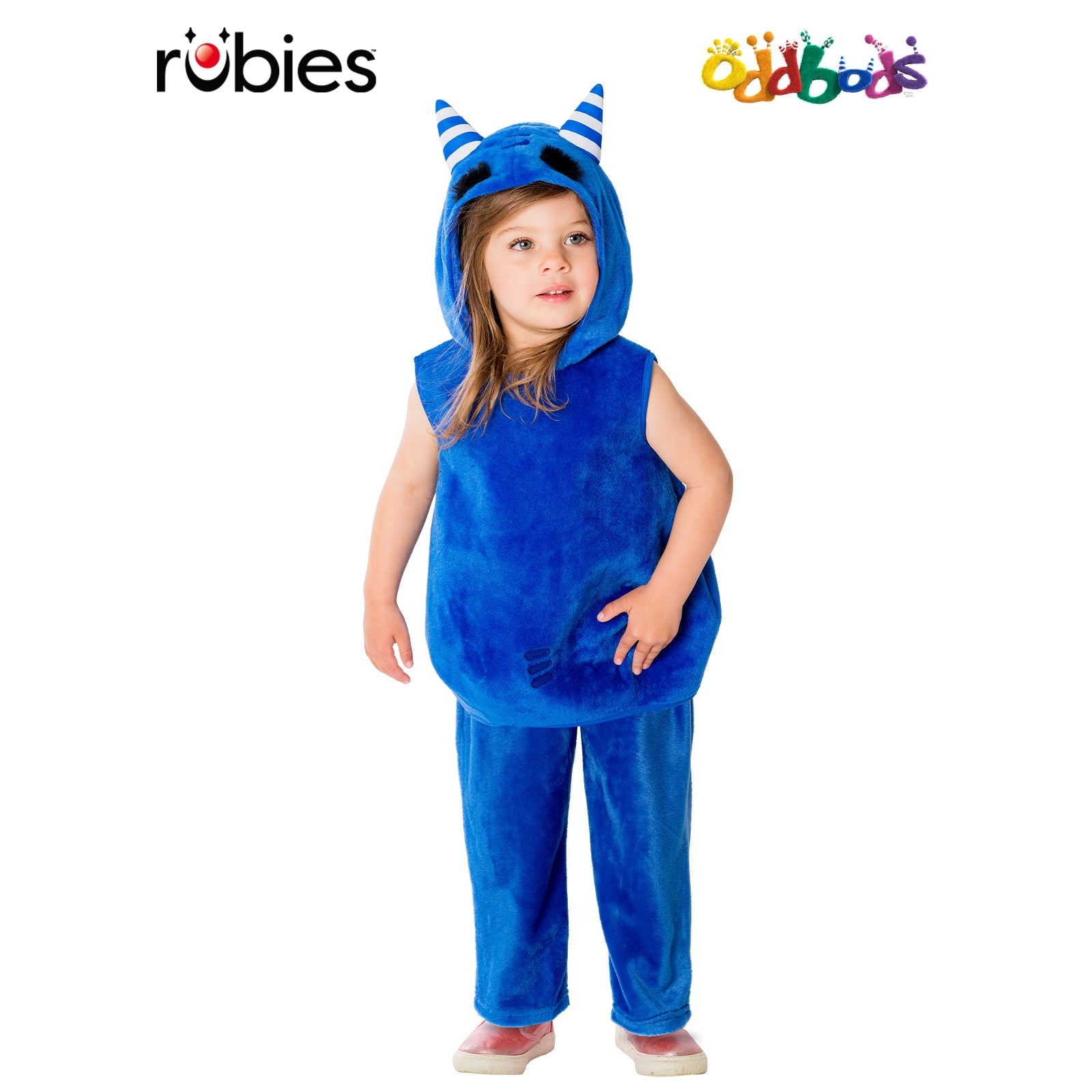 Oddbods Pogo Blue Monster Costume, Child