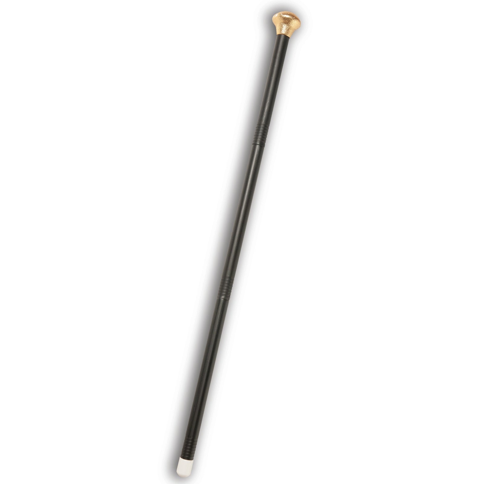 Pimp Walking Cane - Black and Gold