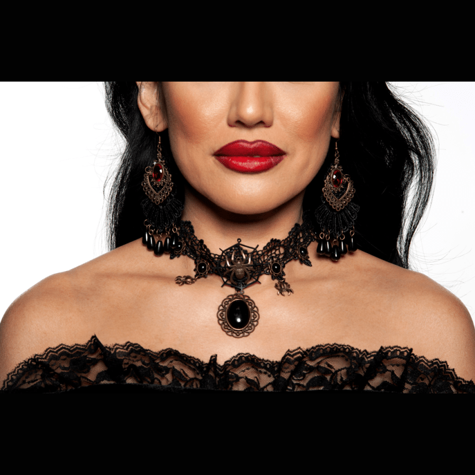 Spider Choker Jewellery