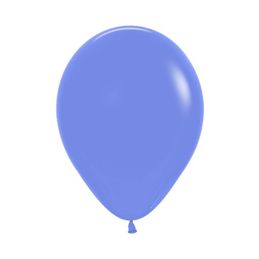 Round Balloon 30cm Periwinkle Blue, Uninflated