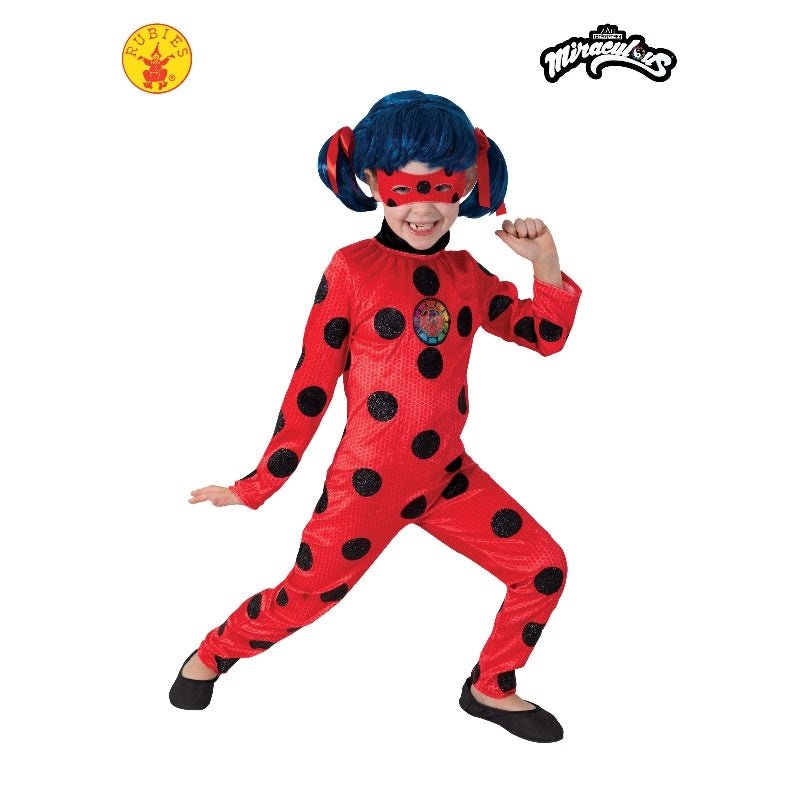 MIRACULOUS LADYBUG DELUXE COSTUME, CHILD.