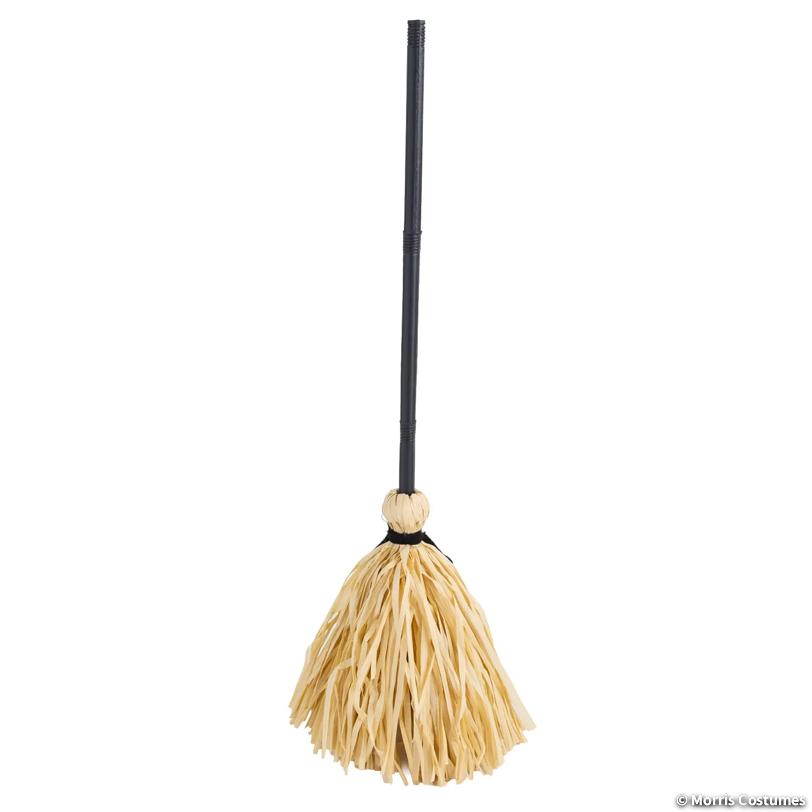 37" Animated Broom with Sound Halloween Decoration