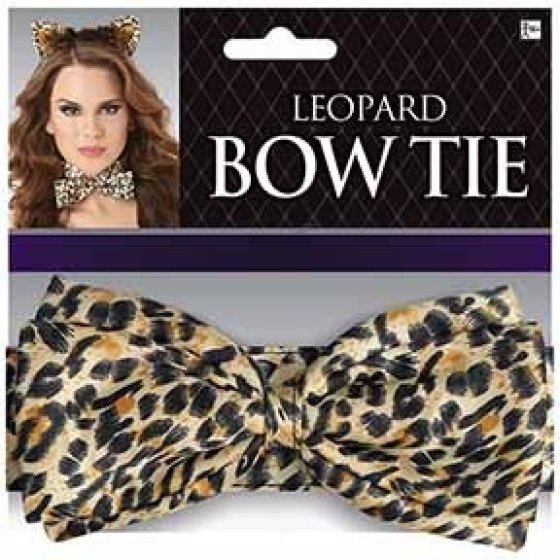 Leopard Bow Tie