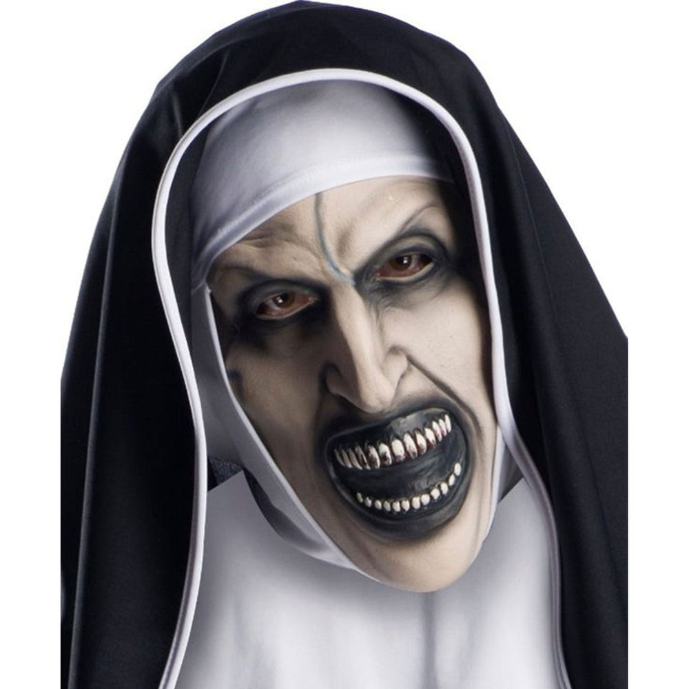 The Nun 3/4 Mask With Headpiece - Adult.