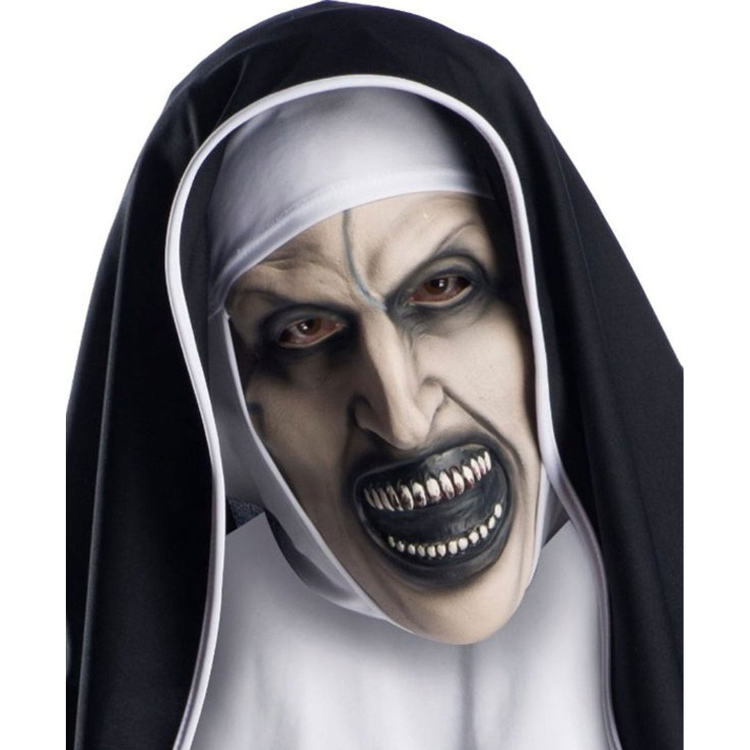 The Nun 3/4 Mask With Headpiece The Nun 3/4 Mask With Headpiece