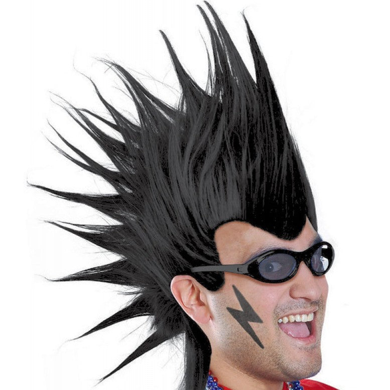 Mohawk Wig - Black