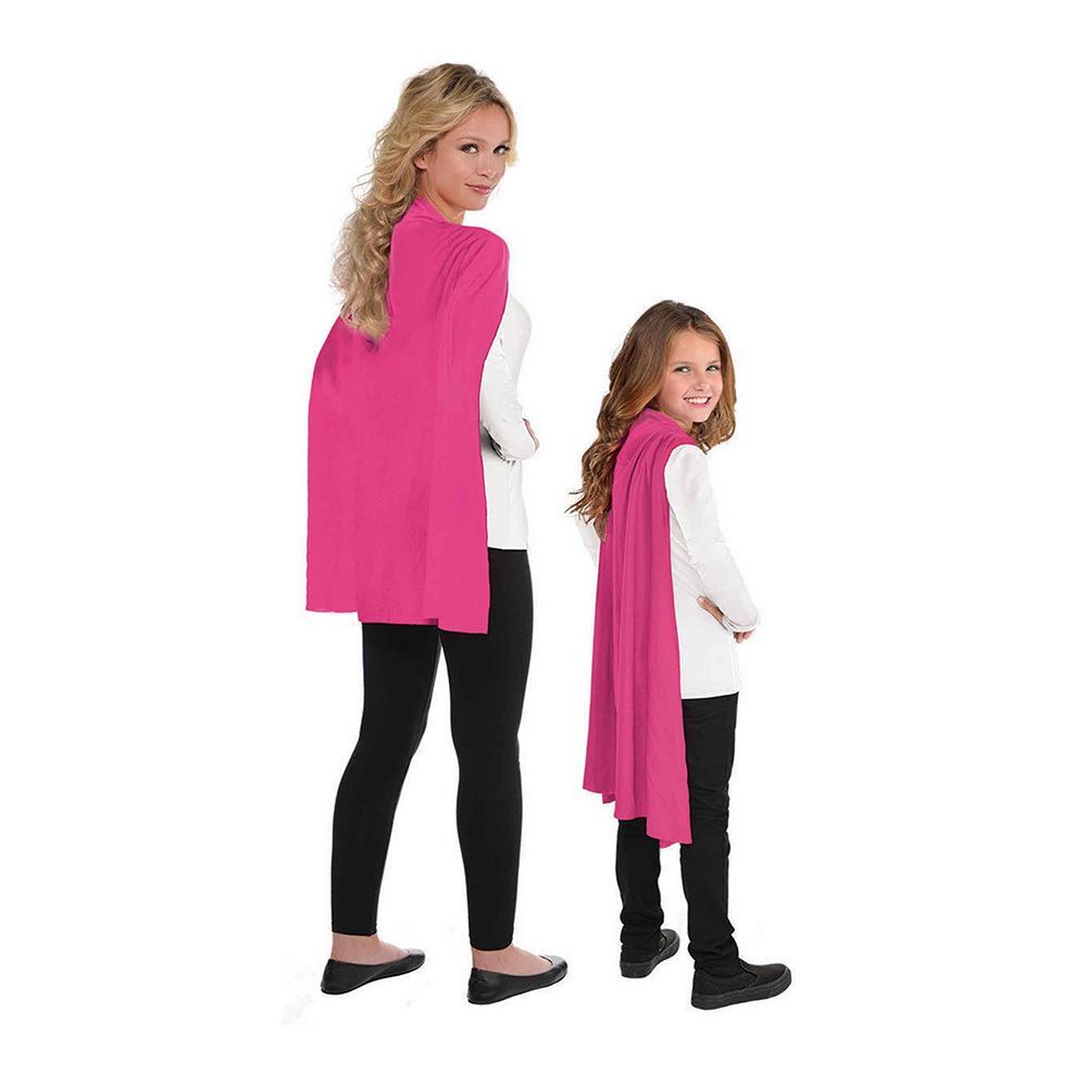 Super Hero Girls Pink Cape - Fun and vibrant children's costume accessory for imaginative play and dress-up activities