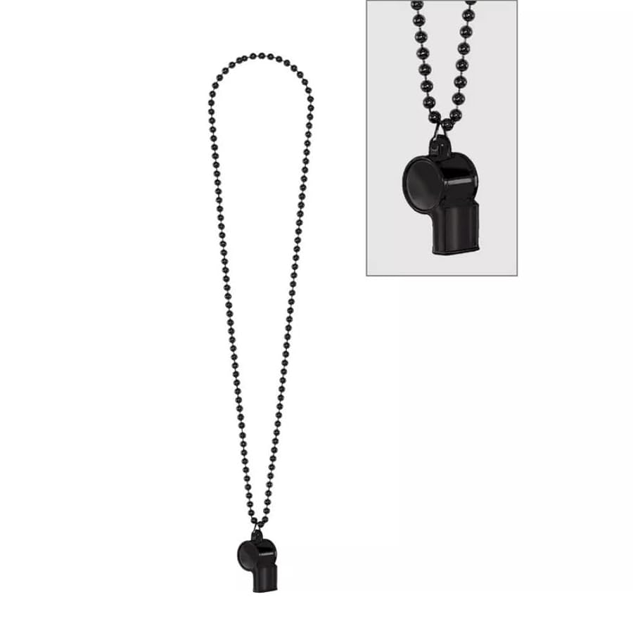Plastic Whistle - Black