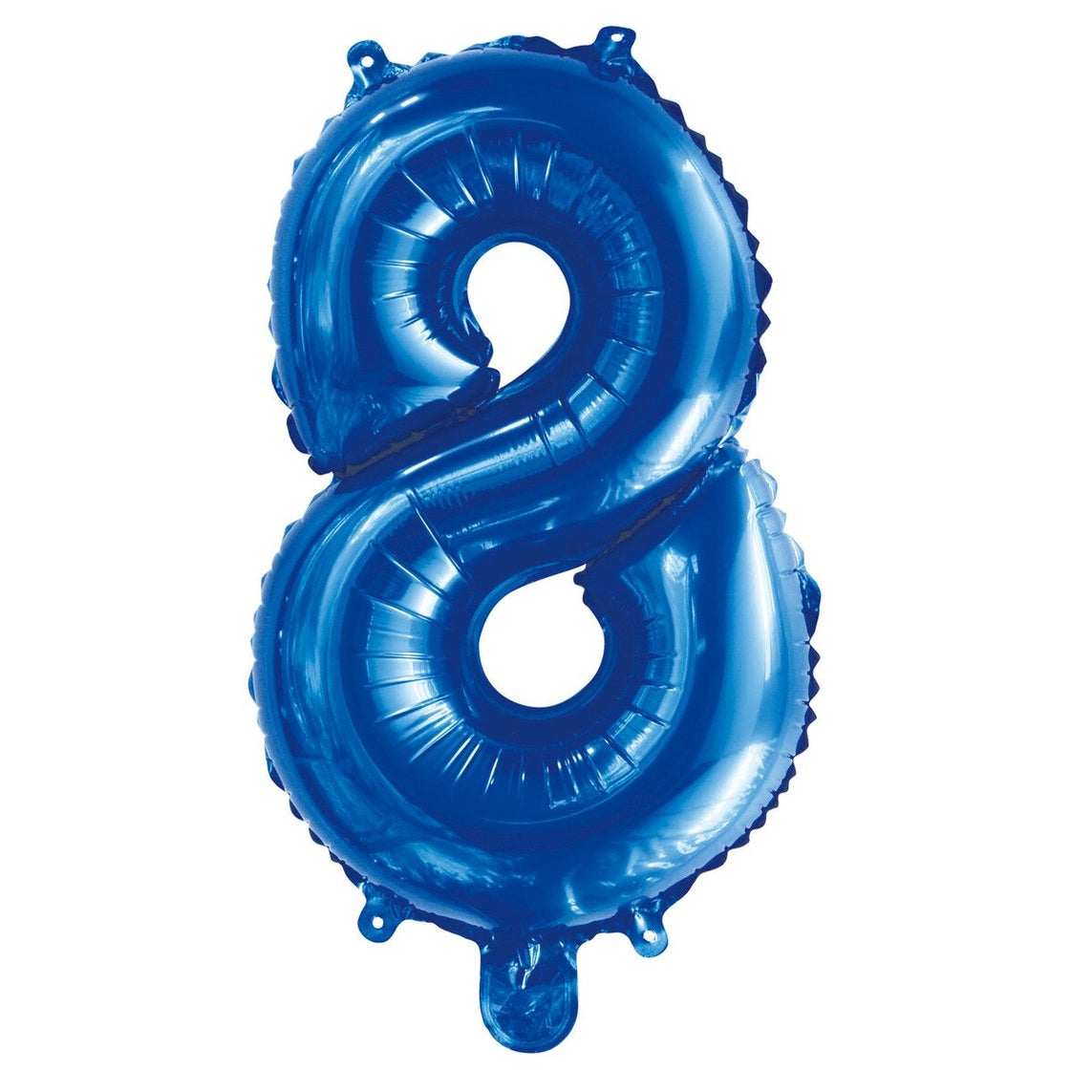Number 8 Blue Foil Balloon - 35cm