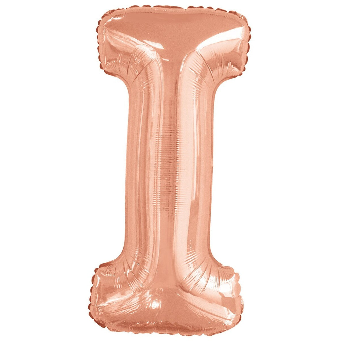 Rose Gold Letter I Foil Balloon-86cm
