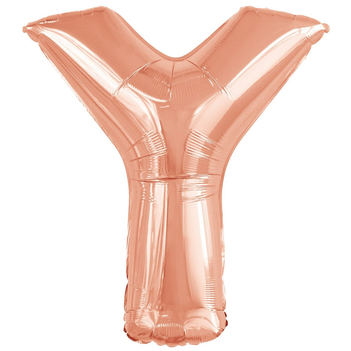 Rose Gold Letter Y Foil Balloon-86cm