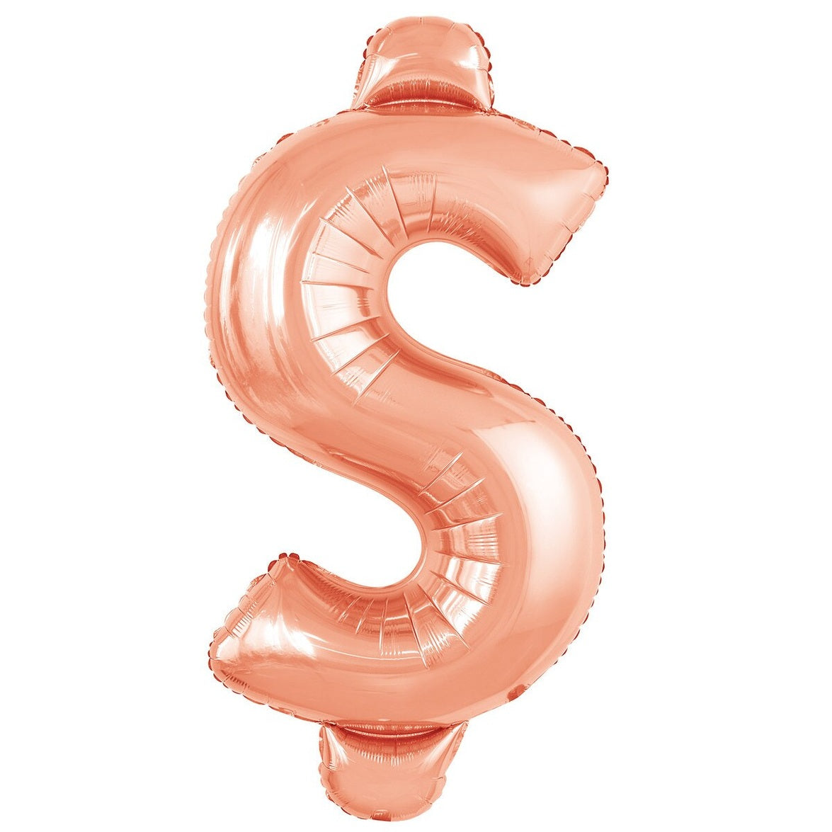 Rose Gold Dollar Sign $ Foil Balloon-86cm