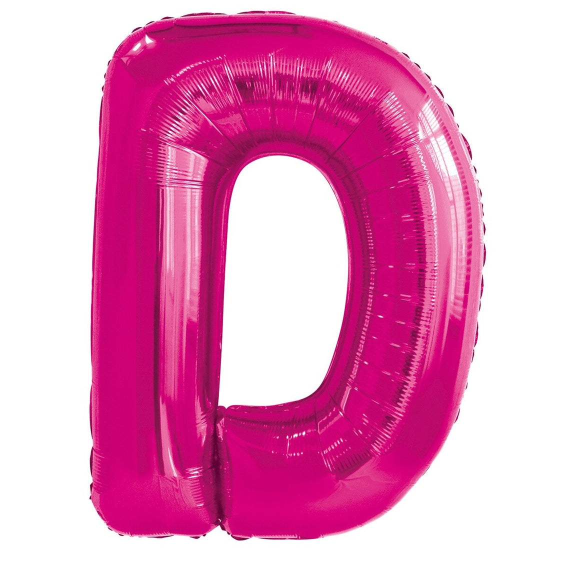 Pink Letter D Foil Balloon-86cm