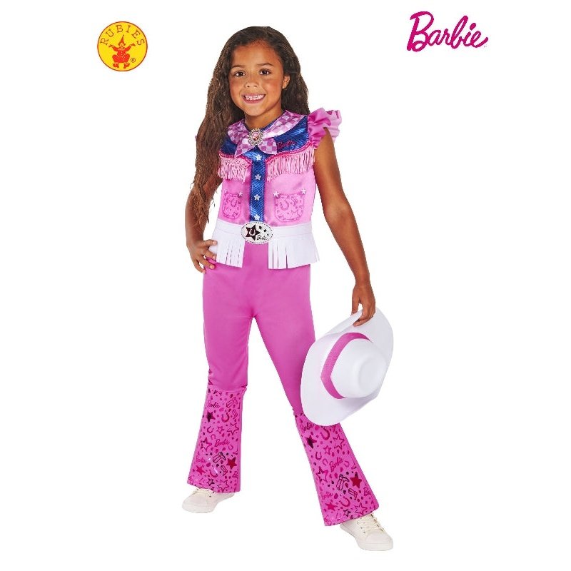 Barbie Cowgirl Deluxe Costume, Child 
