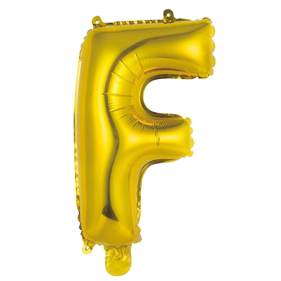 Gold Letter F Foil Balloon - 35cm