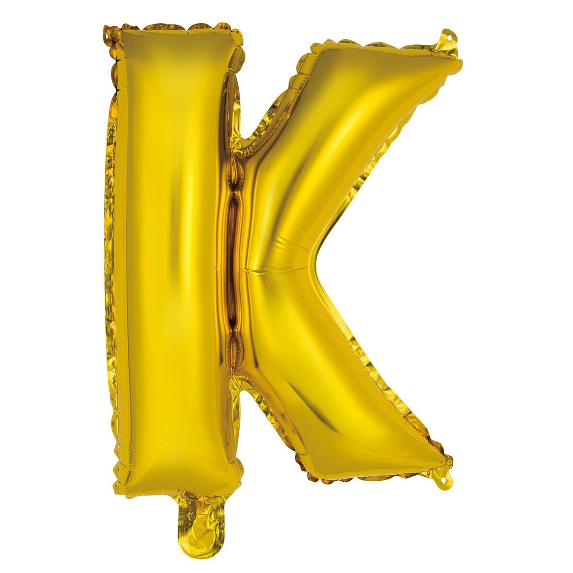Gold Letter K Foil Balloon - 35cm