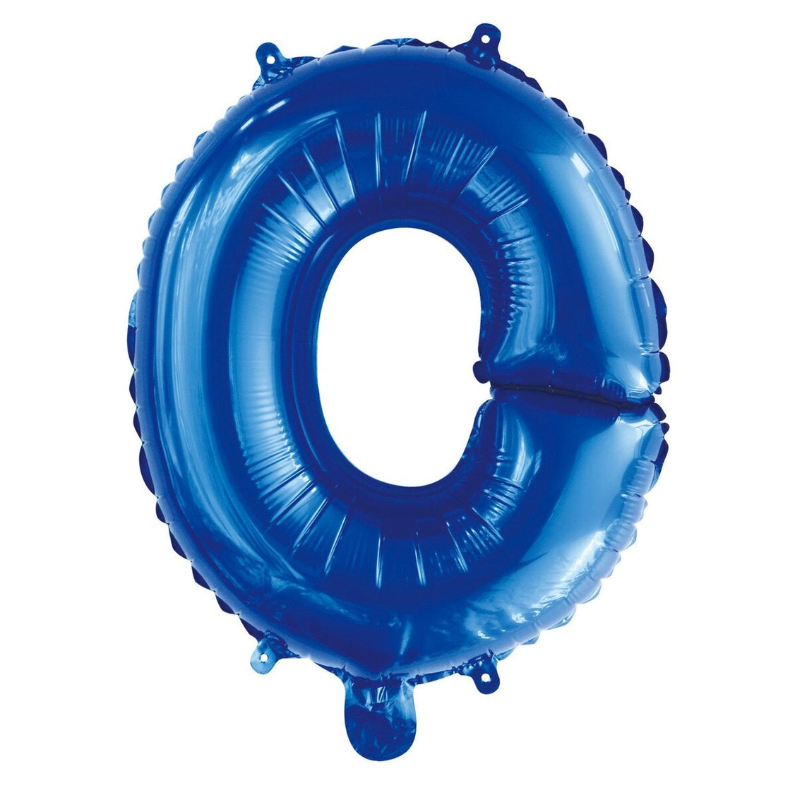 Blue Letter O Foil Balloon - 35cm