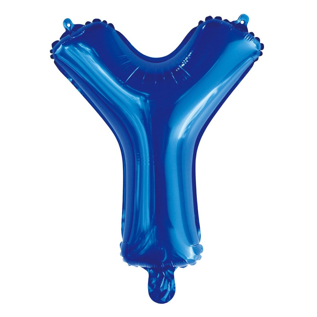 Blue Letter Y Foil Balloon - 35cm