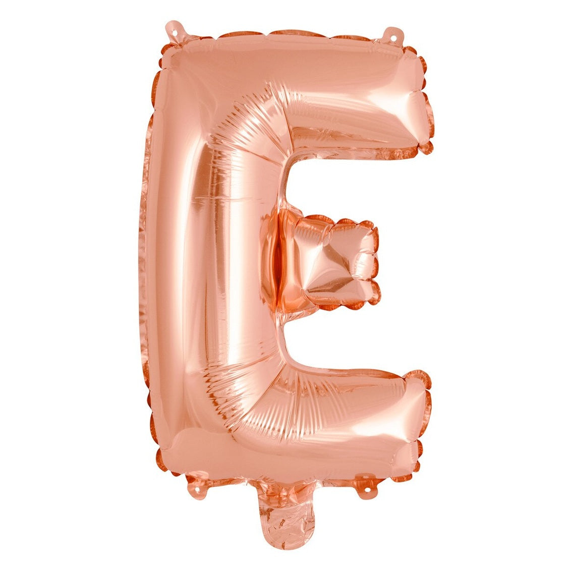 Rose Gold Letter E Foil Balloon - 35cm