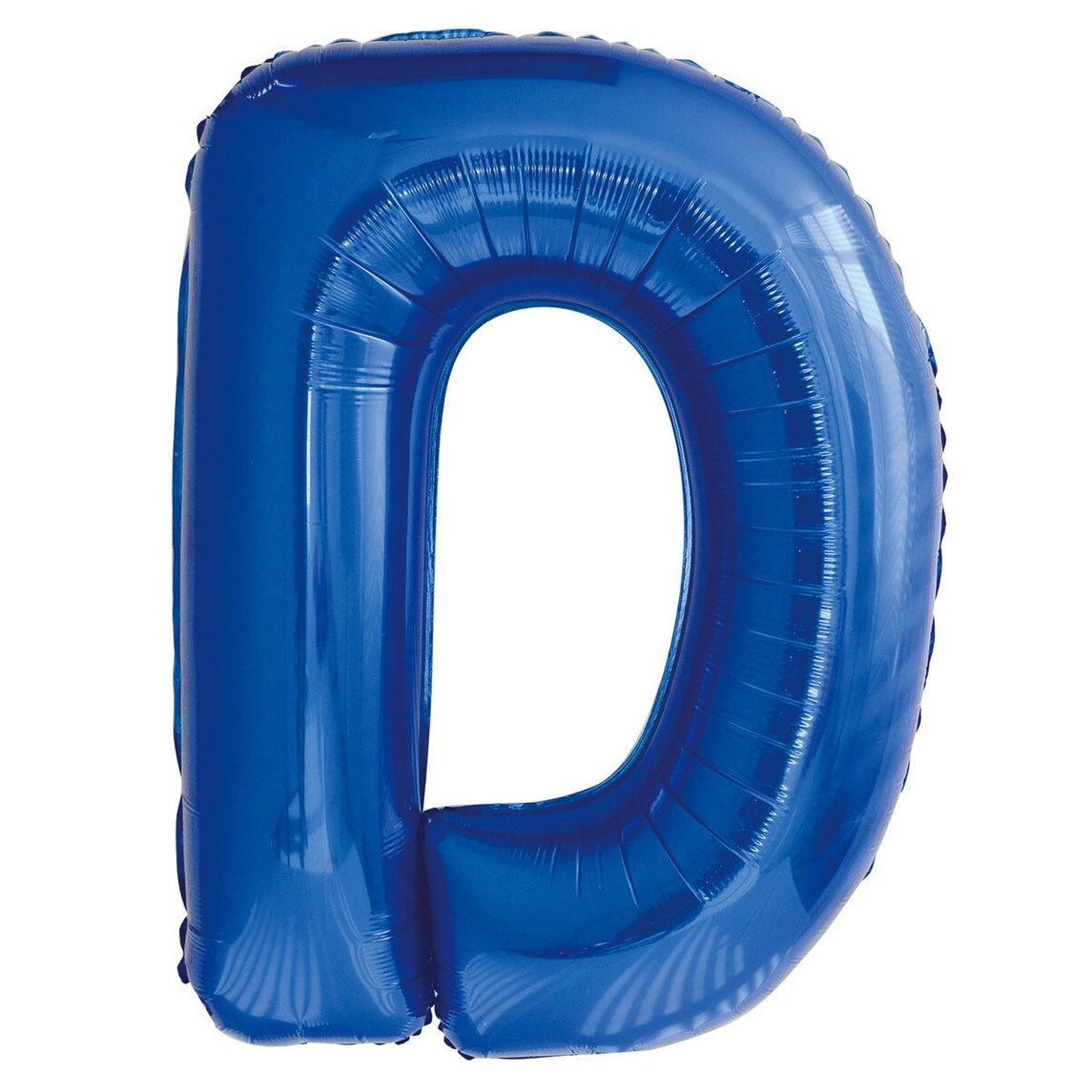 Blue Letter D Foil Balloon-86cm