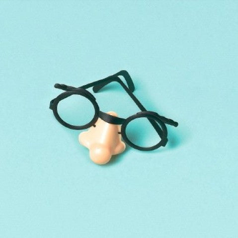 Funny Nose and Glasses Accessory - Pack of 10