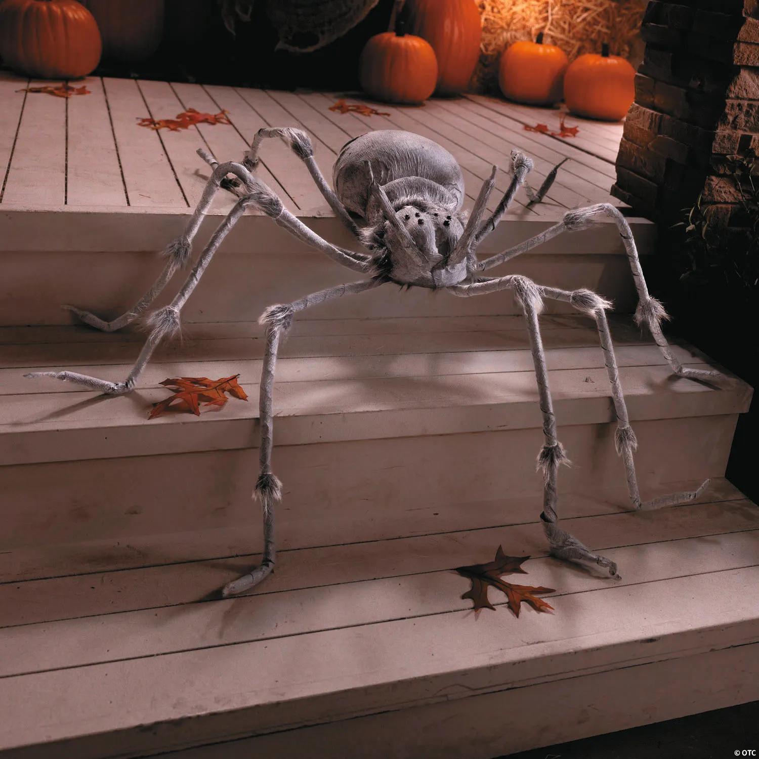 4 Ft. 5" Grey Latex Spider