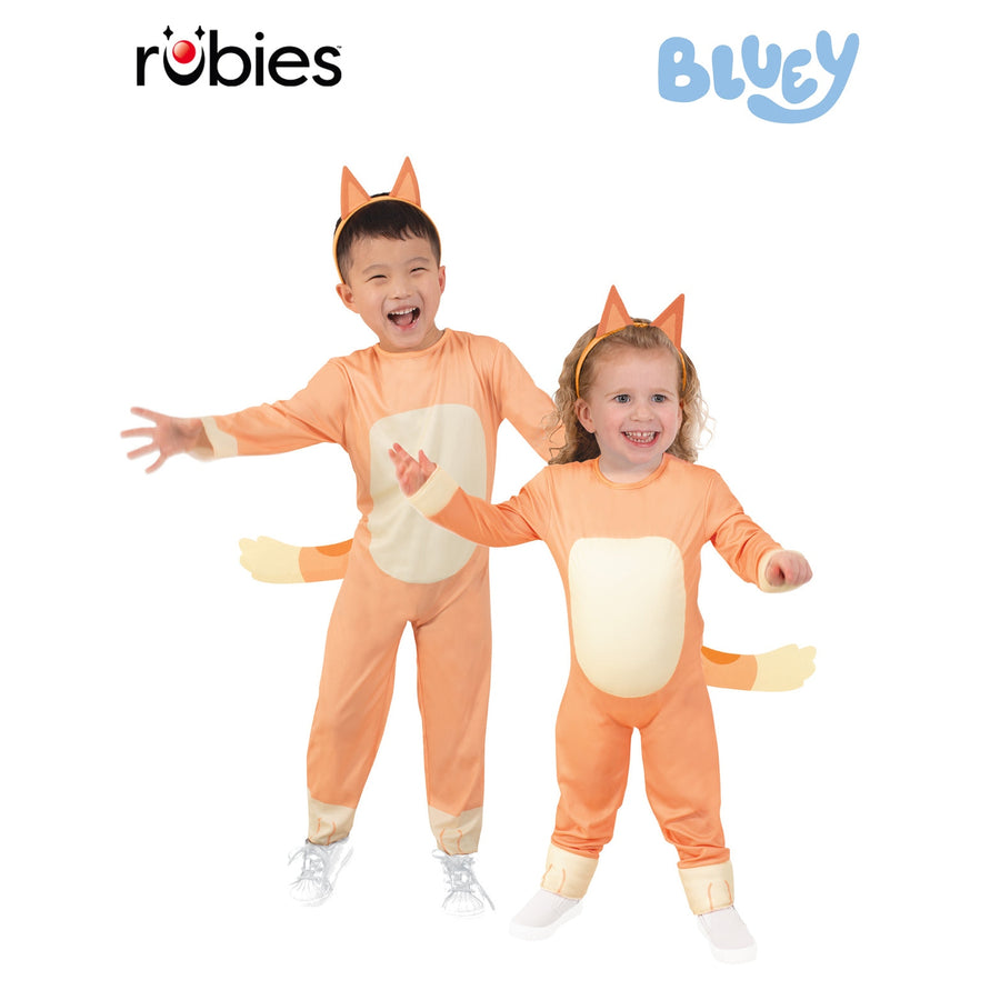 Bingo costume for toddlers with cute dog design and matching hat