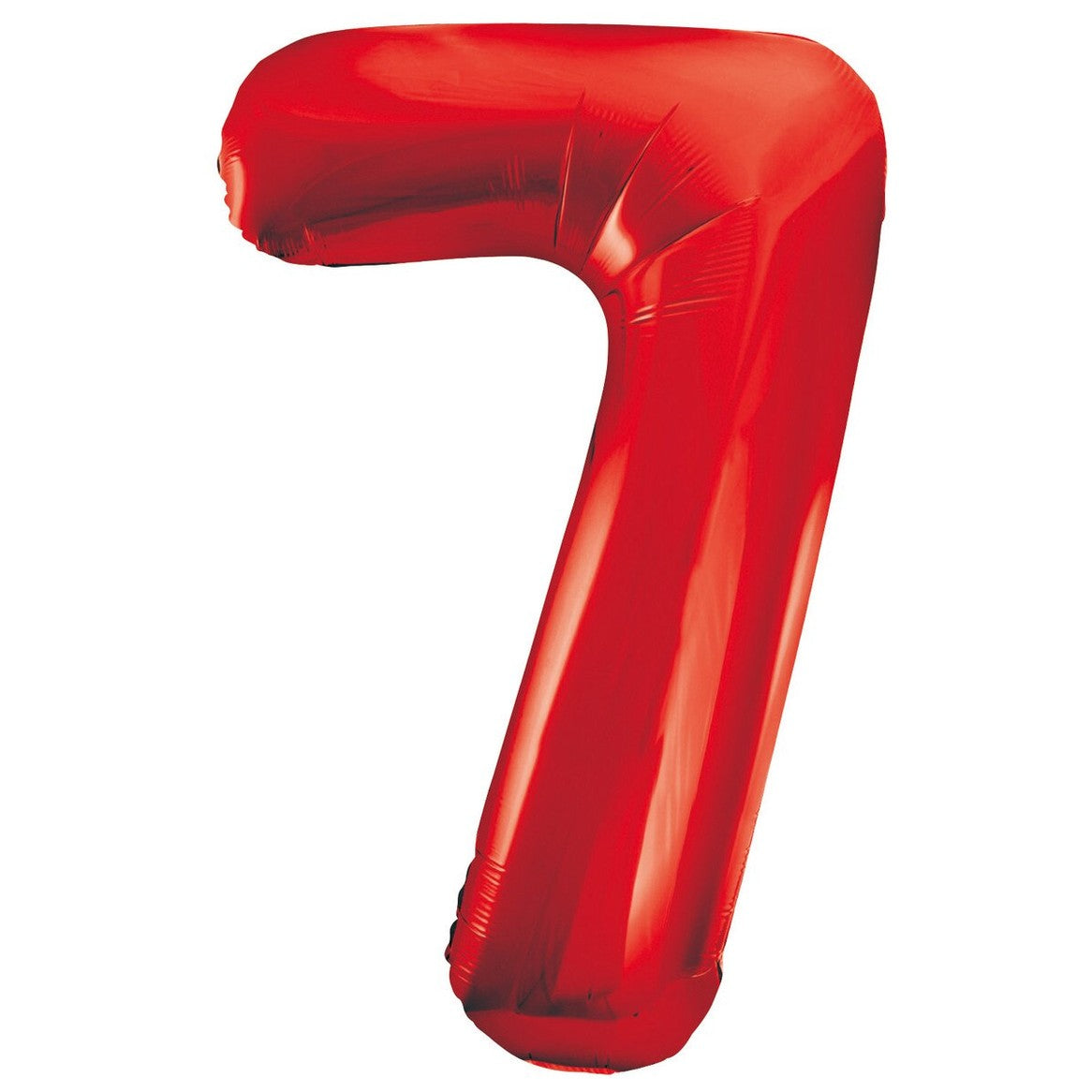 Number 7 Red Foil Balloon-86cm