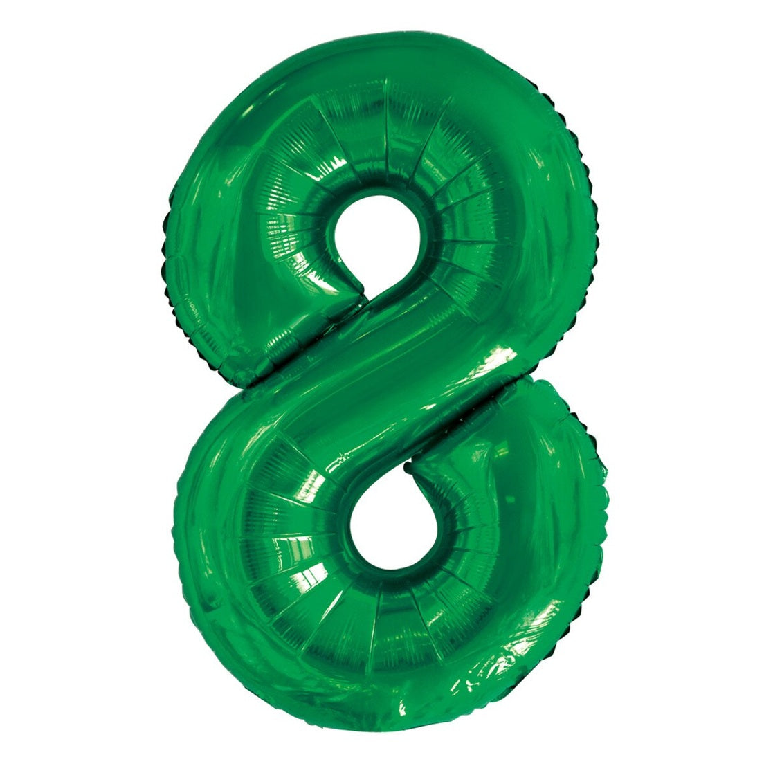 Number 8 Green Foil Balloon – 86cm