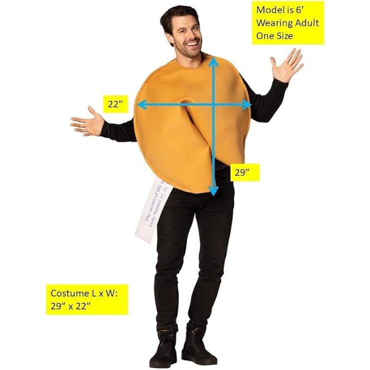 Fortune Cookie Adult Costume