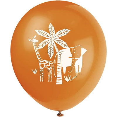 Safari Animal Balloon Pack – Lion Foil & Latex Balloons