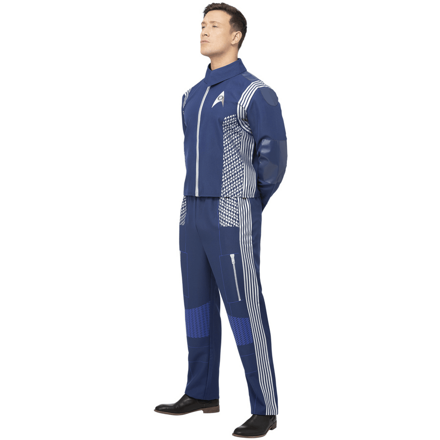 Star-Trek-Discovery-Science-Uniform-Blue-Color-With-Emblem