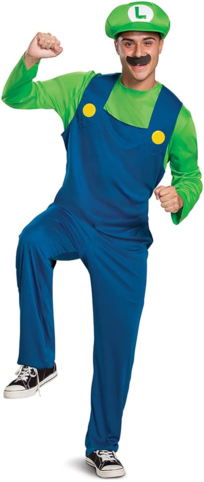 Luigi Classic Adult Costume.