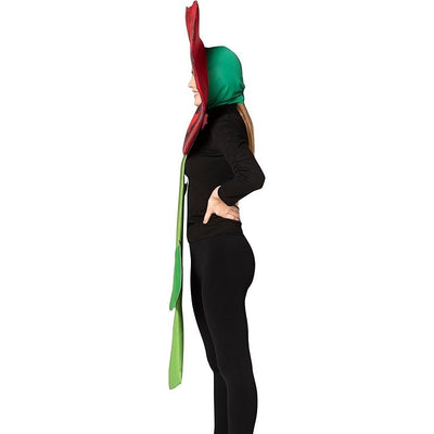 Red Rose Flower Adult Costume