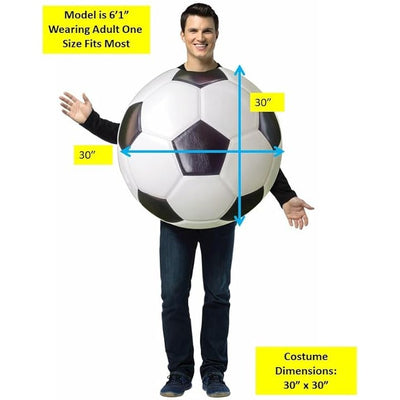 Soccer Ball Adult Costume