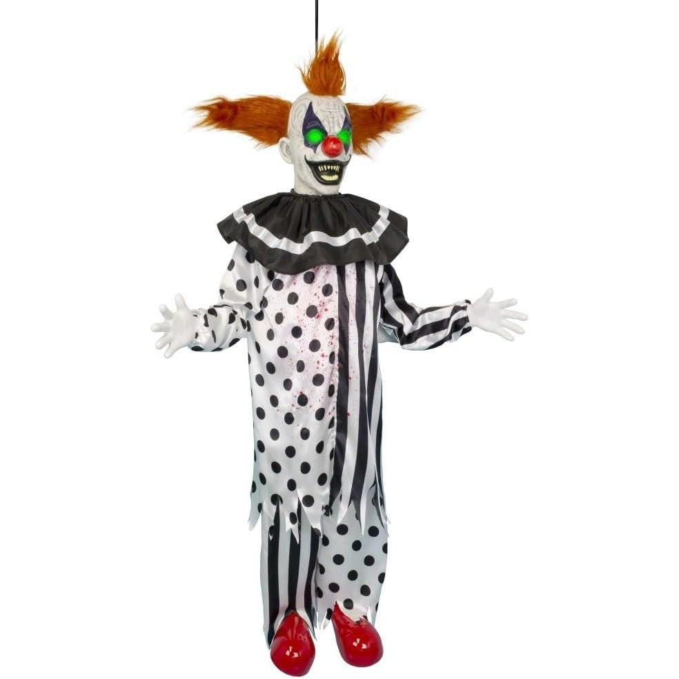 Animatronic Motion-Activated Hanging Shaking Clown