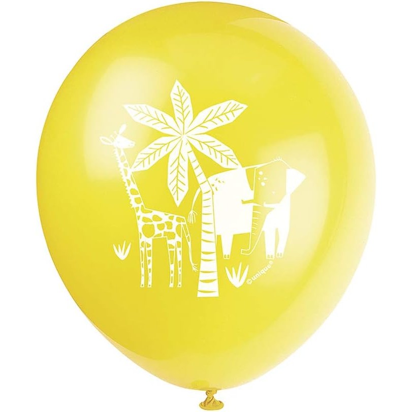 Safari Animal Balloon Pack – Lion Foil & Latex Balloons