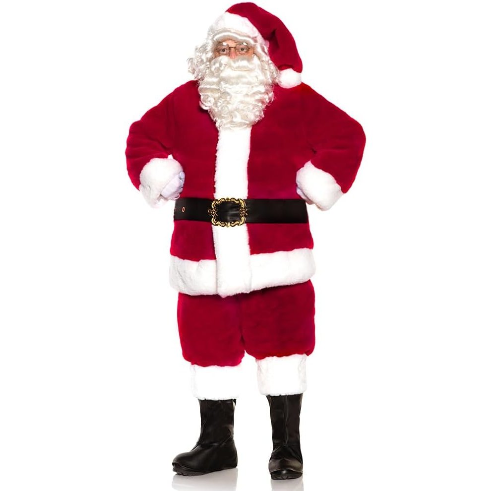 Luxurious Ultra Plush Professional Santa Suit