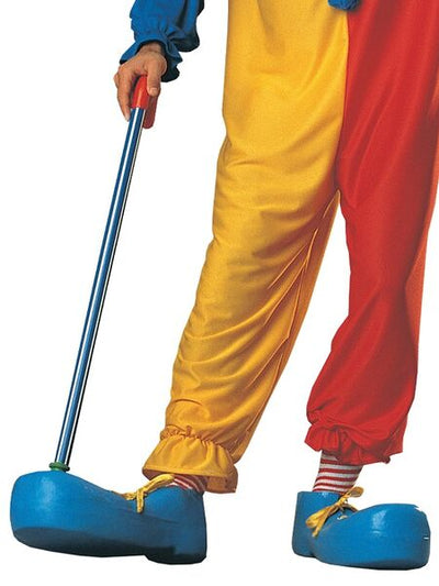 Clown Costume Adult  Colourful Jumpsuit & Hat Outfit