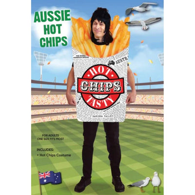Aussie Hot Chips Adult Costume