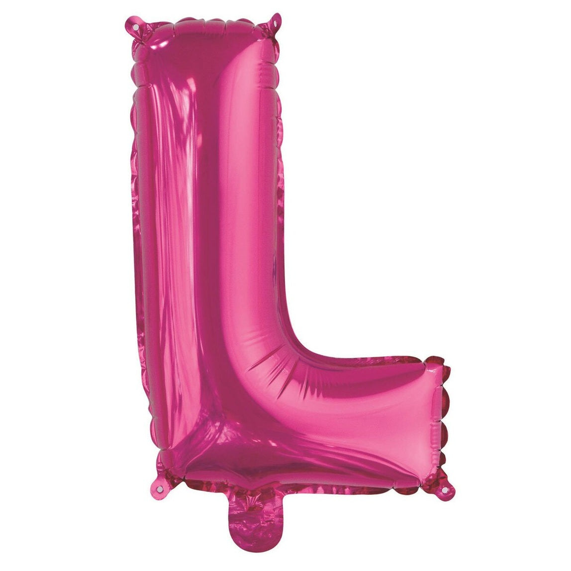 Hot Pink Letter L Foil Balloon-35cm