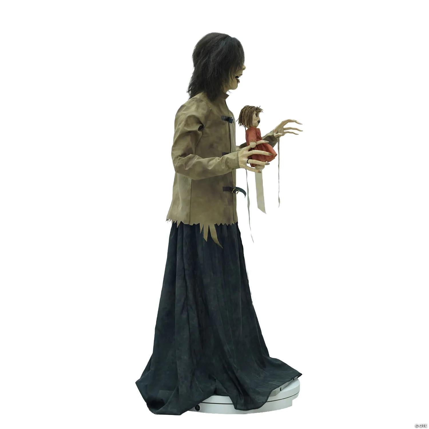 5 Ft. Maniac Mary in a Straitjacket with Doll
