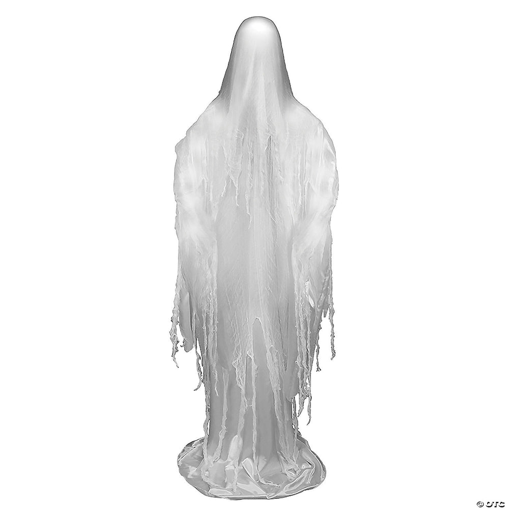 Realistic 6 ft rising ghost animatronic prop with haunting movements