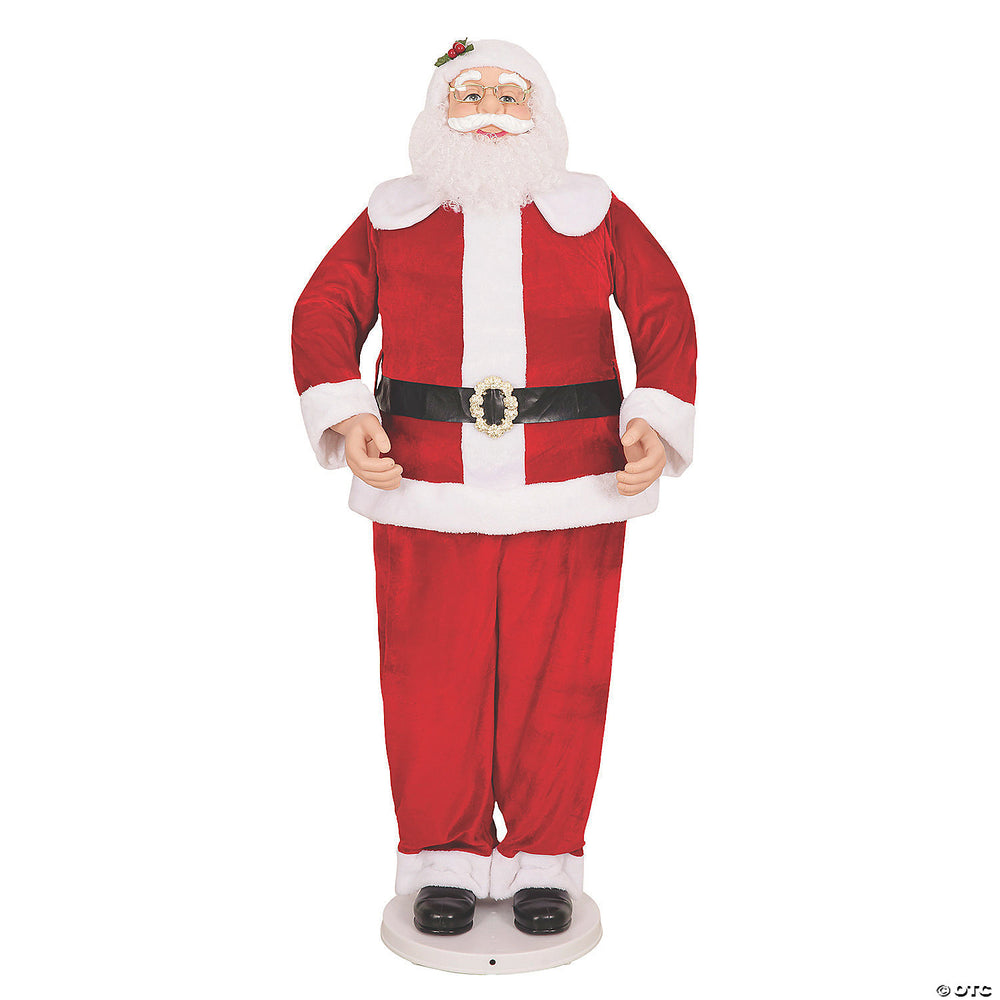 60 Animated Dancing Santa holiday decoration with merry movements and festive music