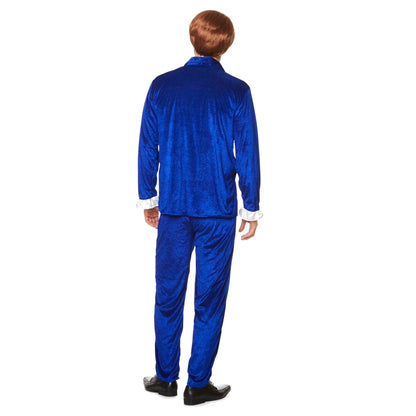  Retro 60's Mr Mojo Mens Costume with bell-bottom pants and matching vest