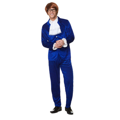 60's Mr Mojo Mens Costume in psychedelic colors and retro style