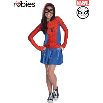 Spider Girl Hoodie Dress Age 11-13