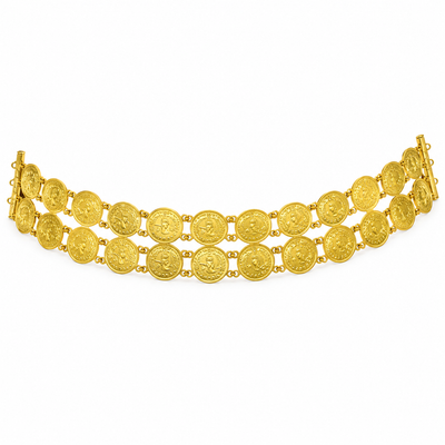Coin Hip Costume Belt